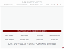 Tablet Screenshot of carlshurr.com
